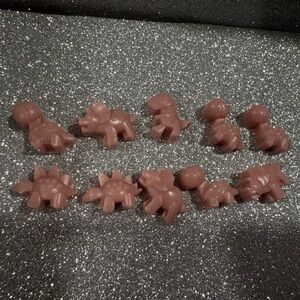 Handmade oatmeal cookie scented goat milk soap with collagen peptides infused